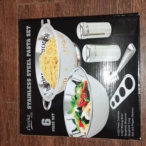 Cucina Vita Stainless Steel Pasta Set Brand New